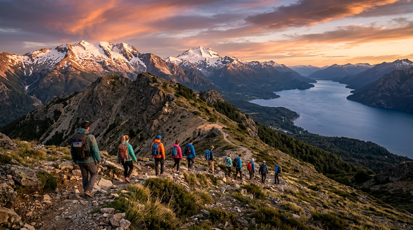 Aventura de senderismo en Bariloche