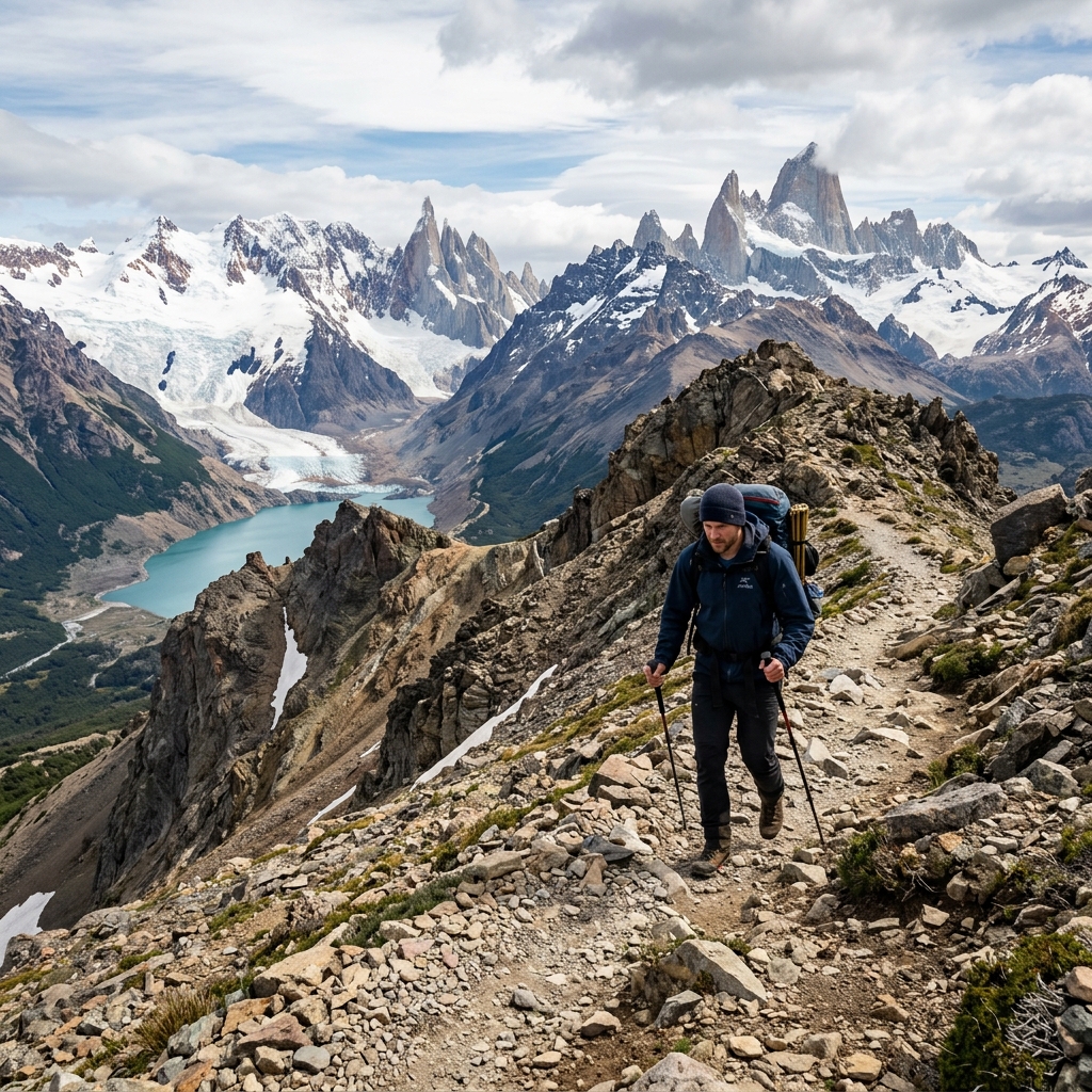 Paisajes montañosos de Bariloche